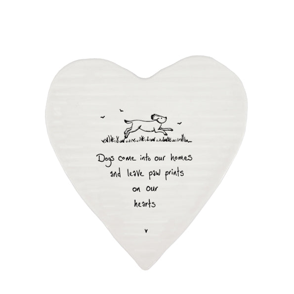 Heart Shaped Coaster Dogs