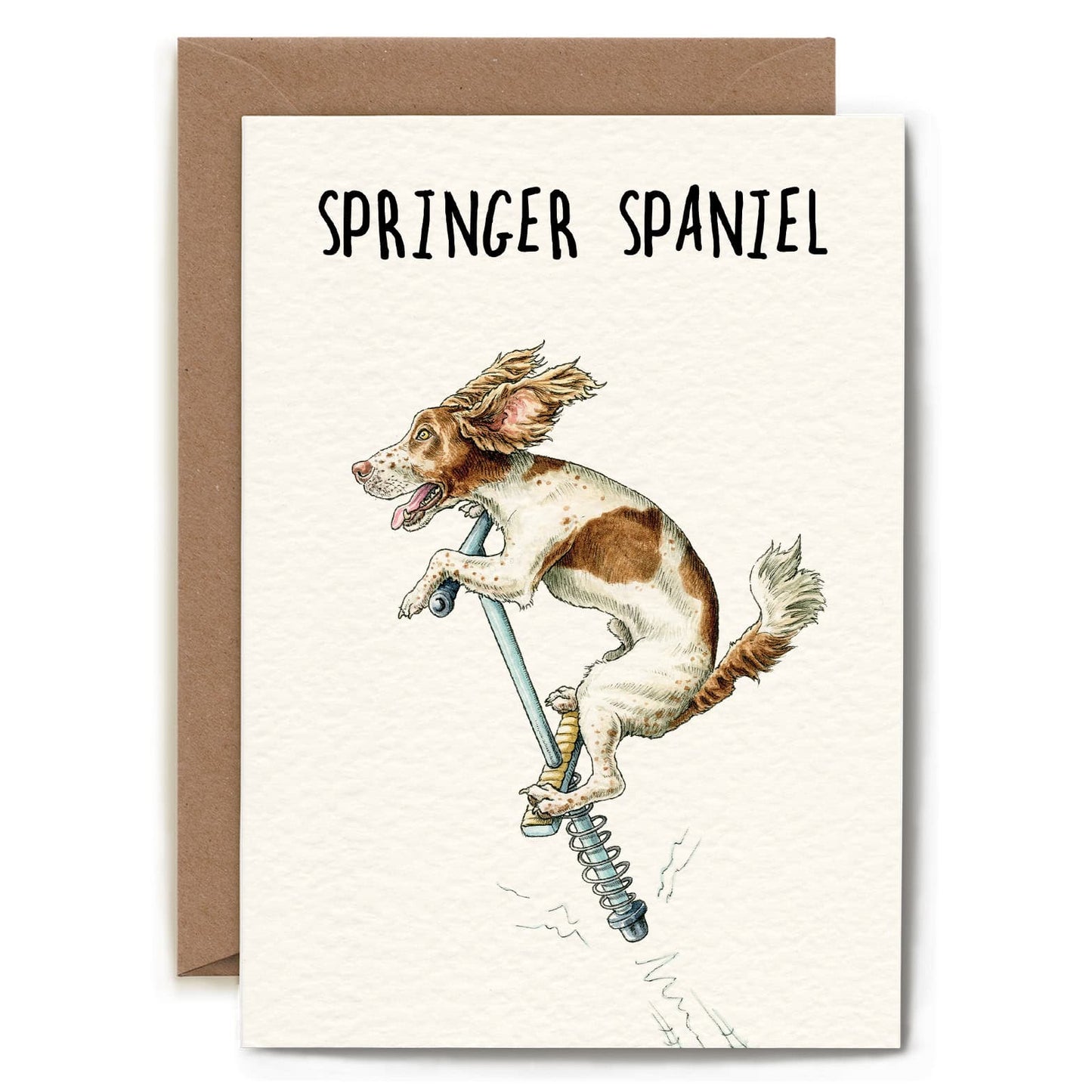 Springer Spaniel Card