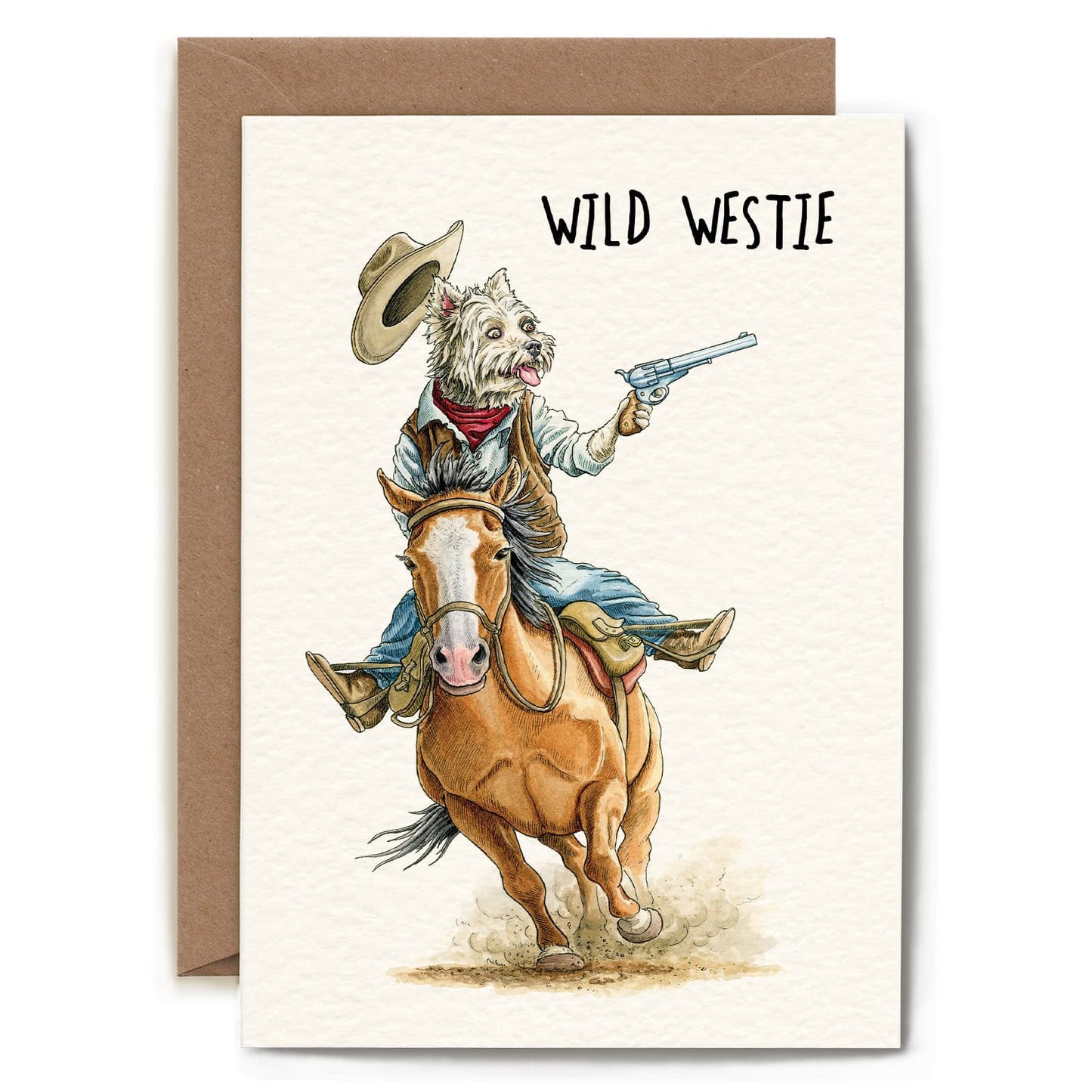 Wild Westie Card