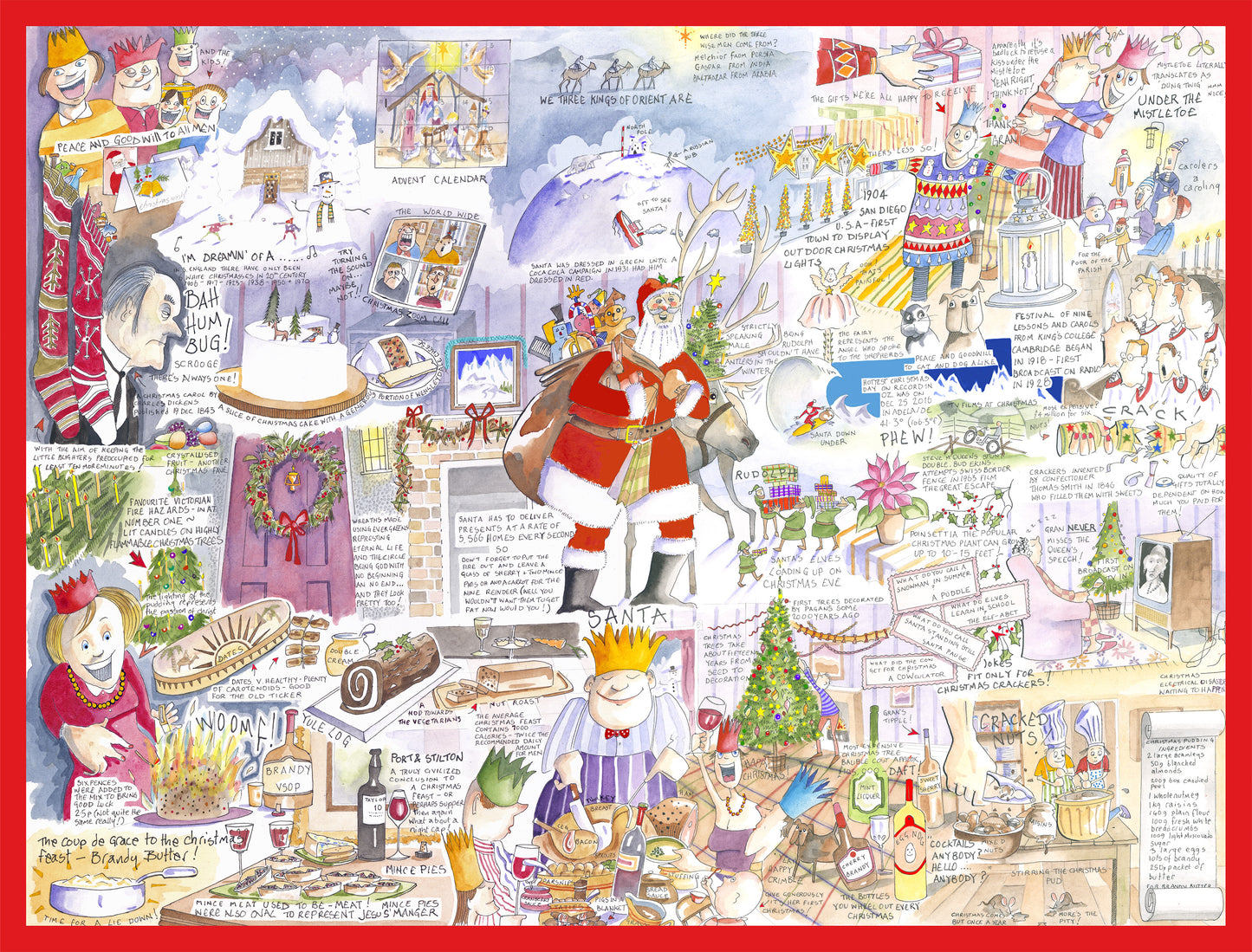 Christmas Tim Bulmer 1000pc Jigsaw