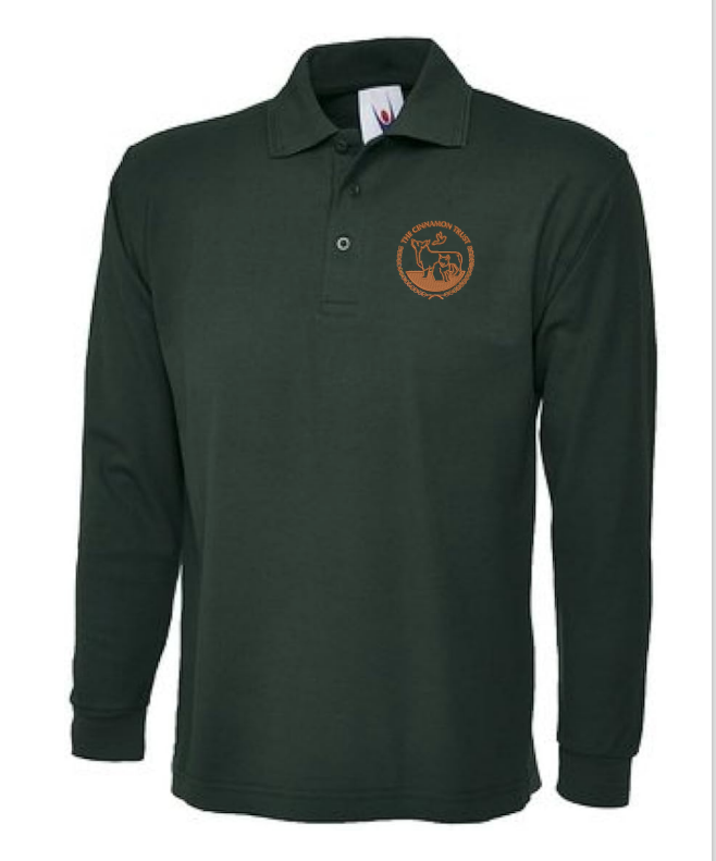 Cinnamon Trust Long Sleeve Polo Shirt