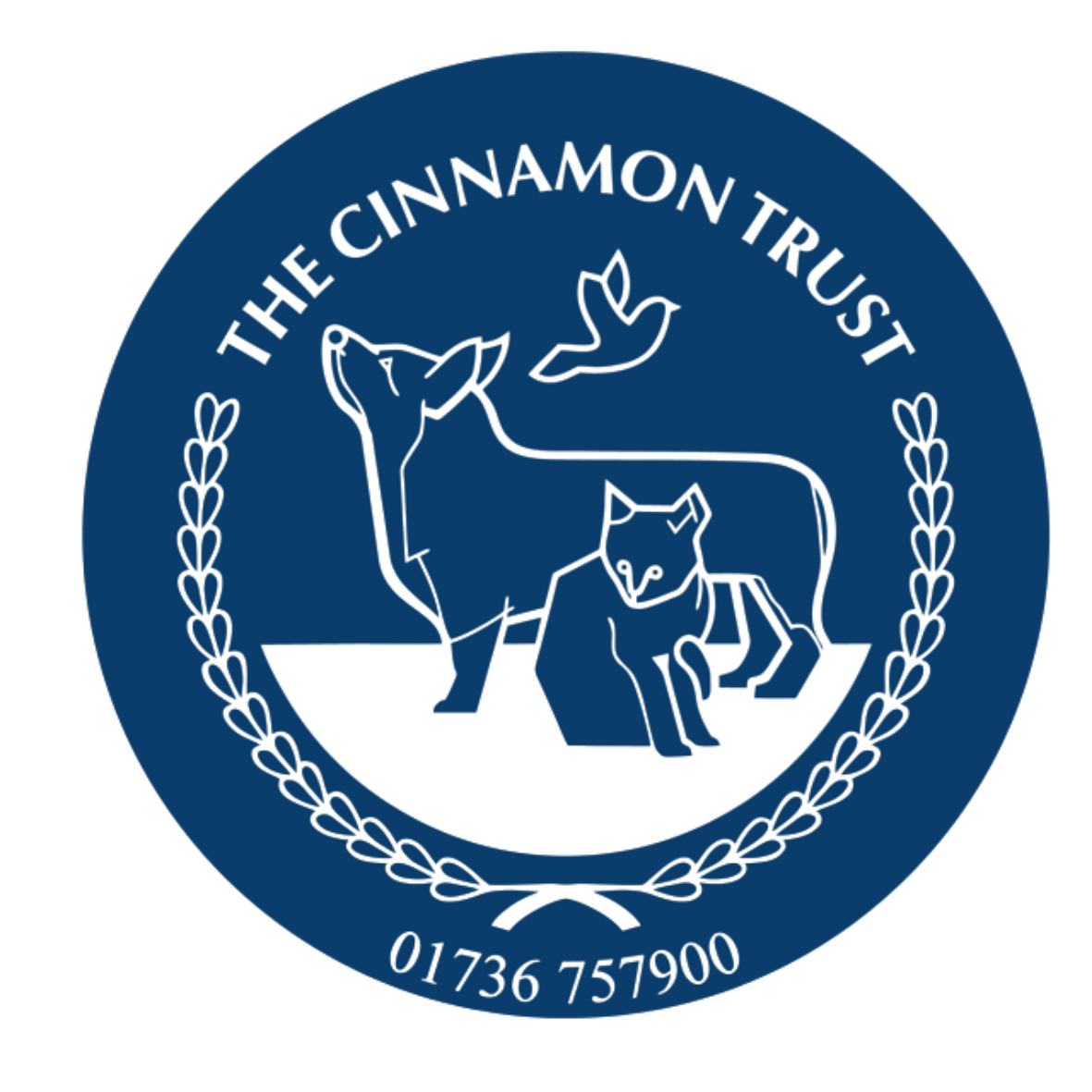 Cinnamon Trust Window Sticker