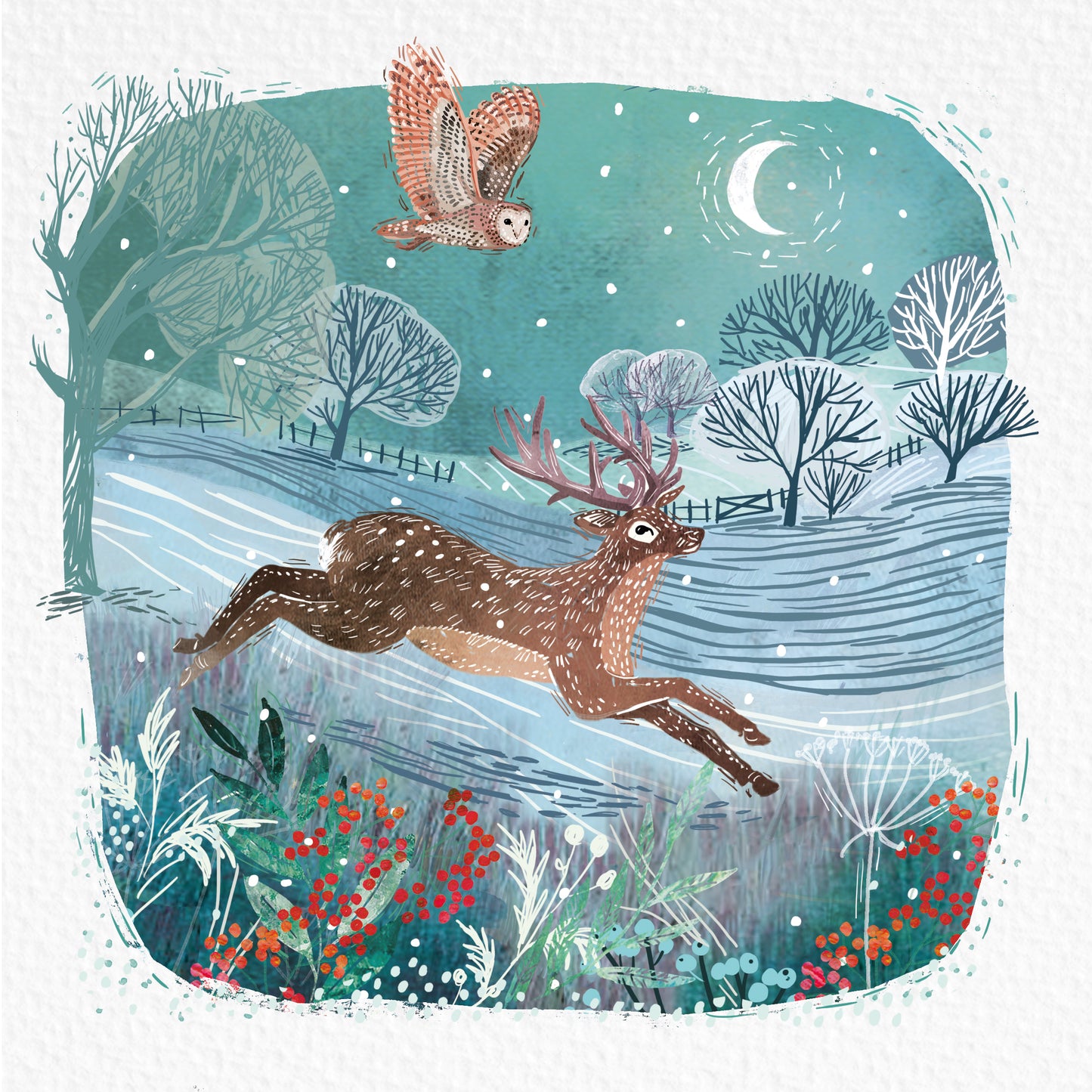 Country Robin/Stag Twin Pack
