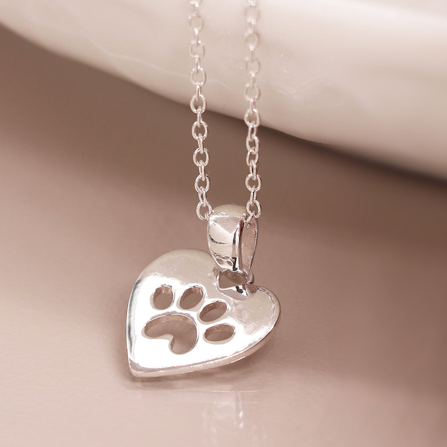 Silver Heart Shaped Pendent