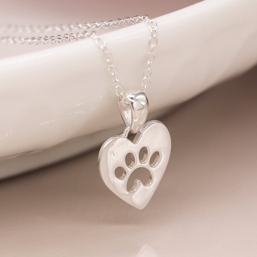 Silver Heart Shaped Pendent
