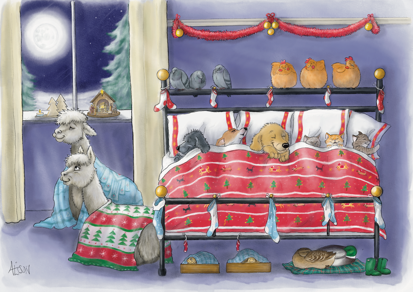 The Night Before Christmas Card Pack
