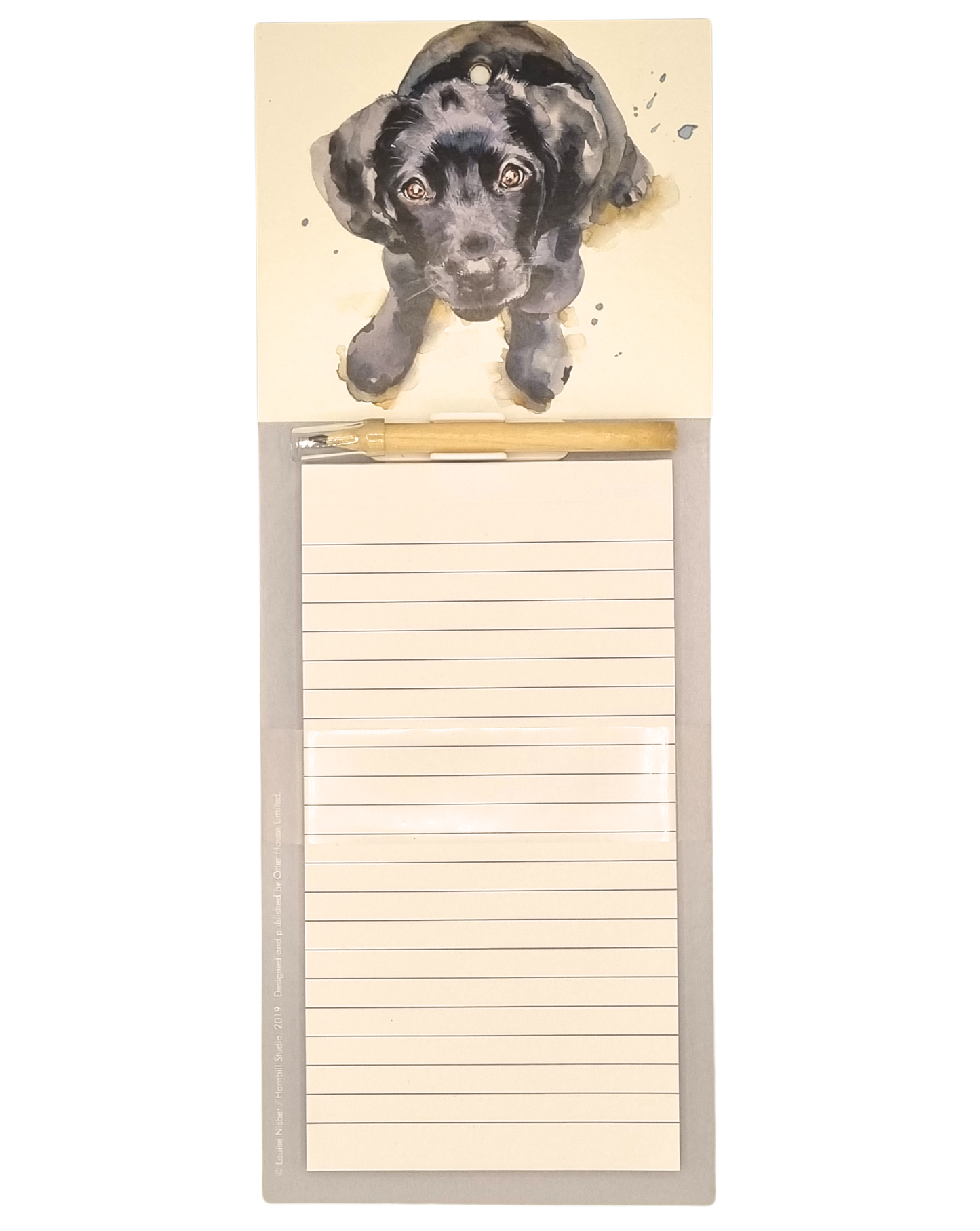 Magnetic Memo Pad Dog