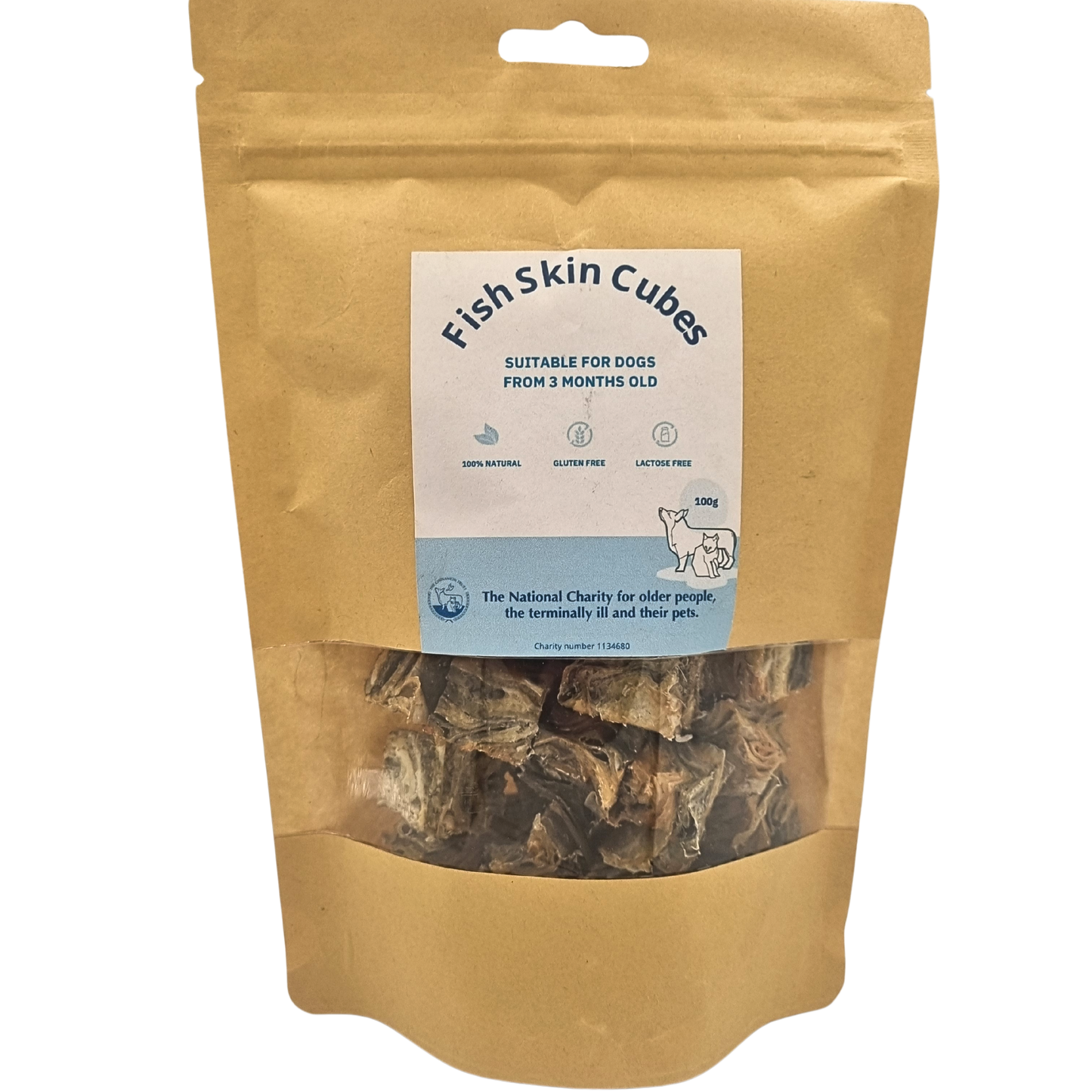 Fish Skin Cubes