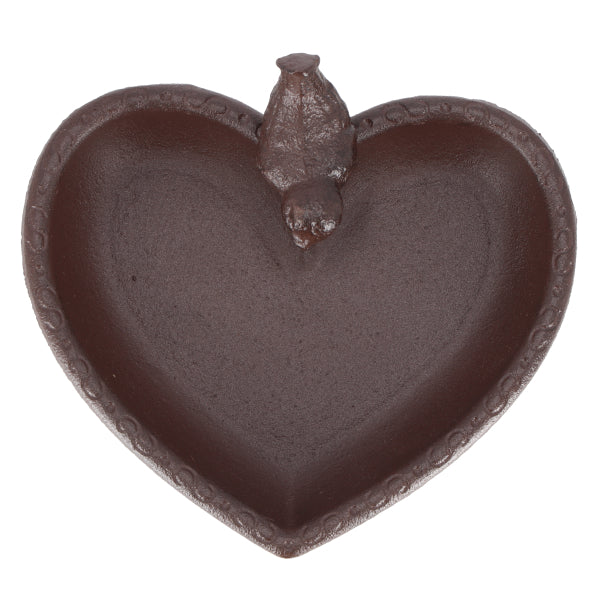 Heart Shaped Bird Bath