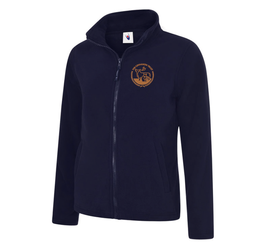 Cinnamon Trust Ladies Fitted Fleece Jacket