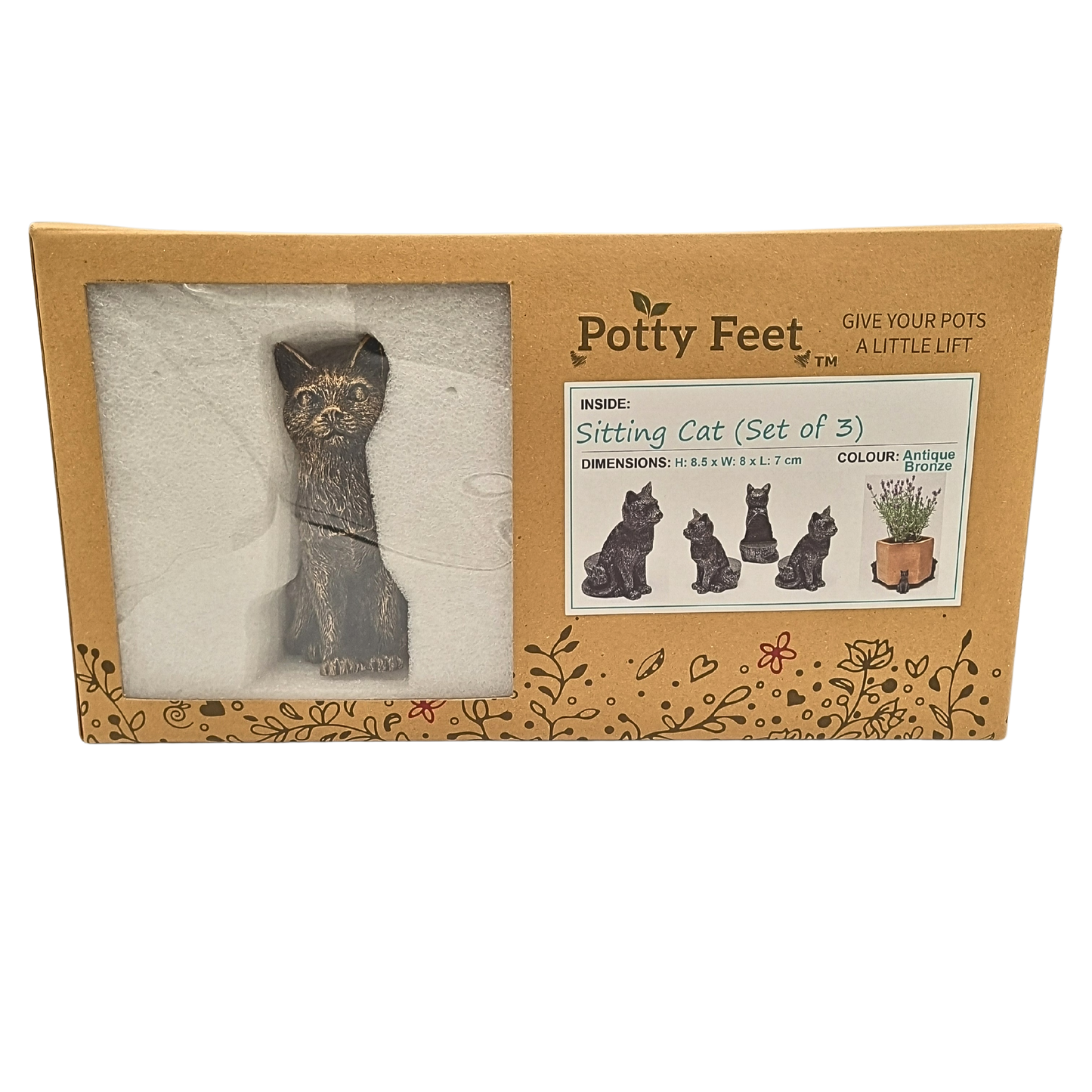Potty Feet Cat