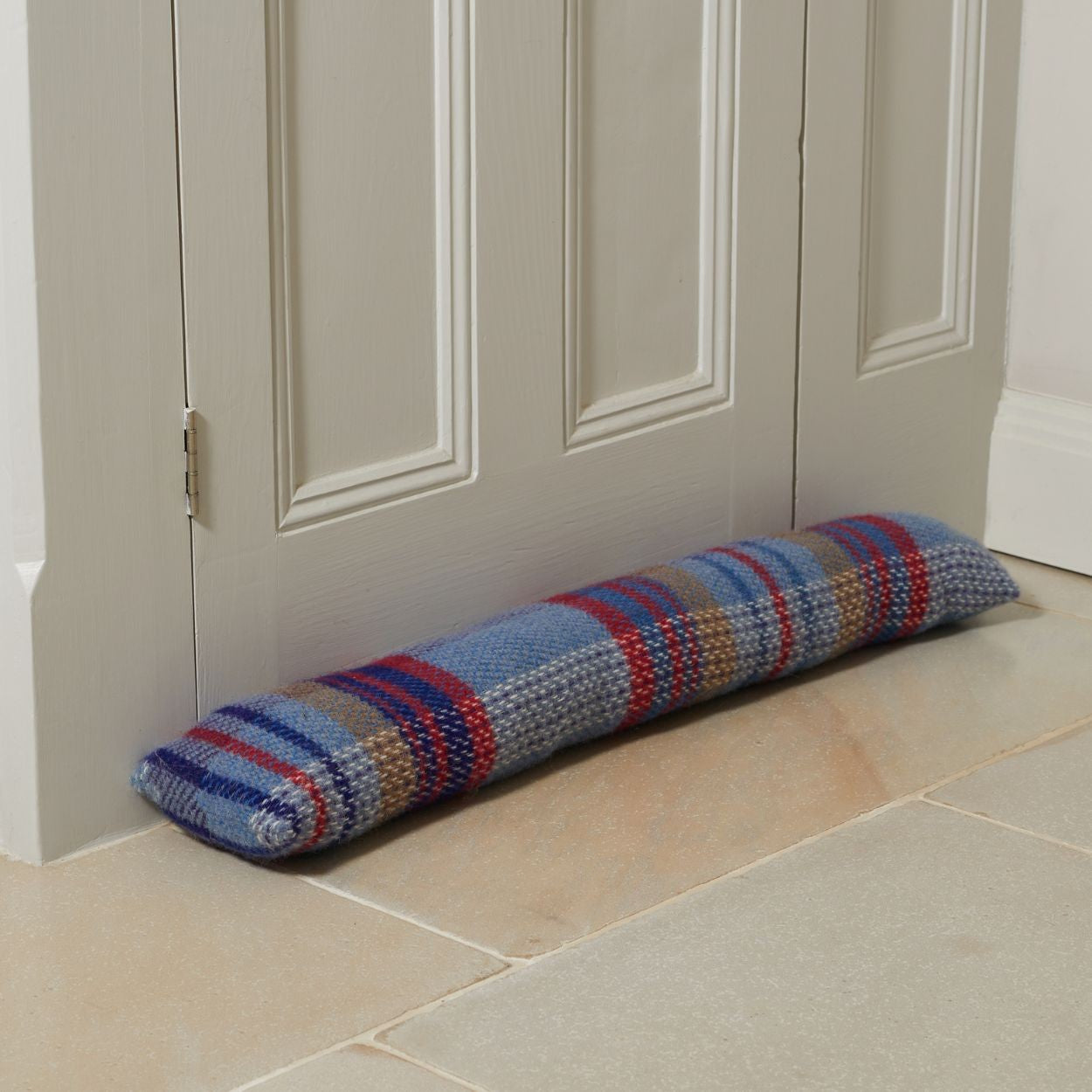 Random Recycled Wool Draught Excluder