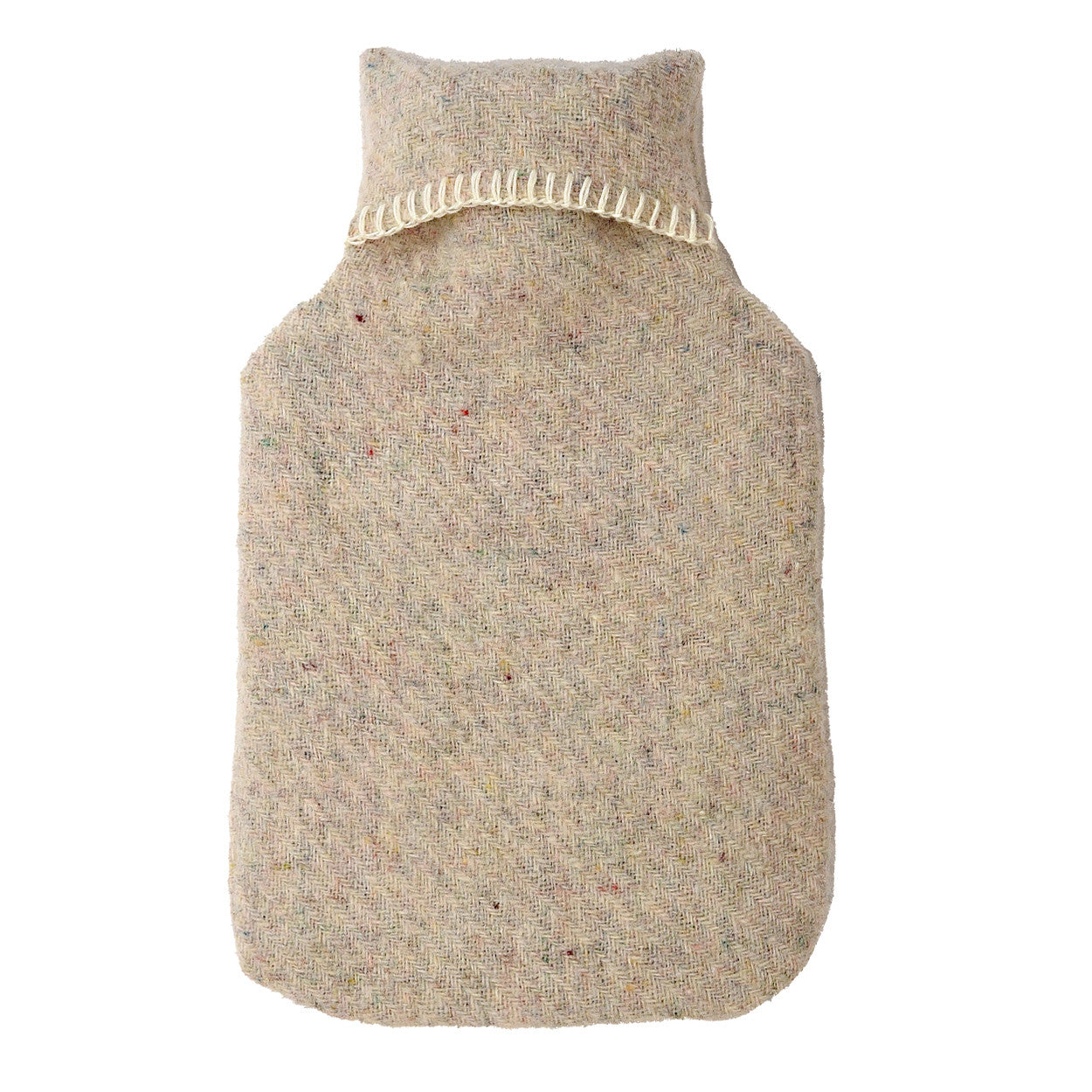 Recycled Wool Hot Water Bottle Latte