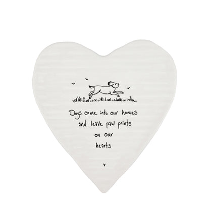 Heart Shaped Coaster Dogs