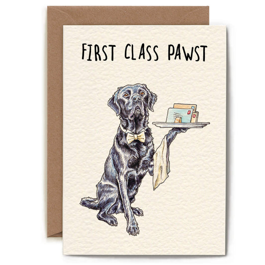 First Class Pawst Card