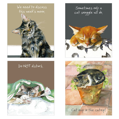 Mini Greeting Card Packs Cats