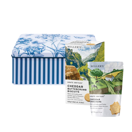 Cheddar Buttercrumb Biscuit & Crackers Gift Tin
