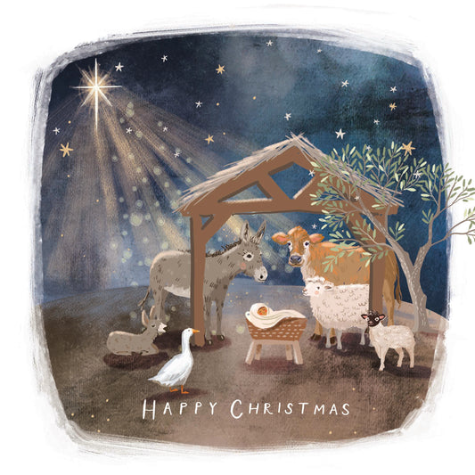 Away In a Manger Card Pack