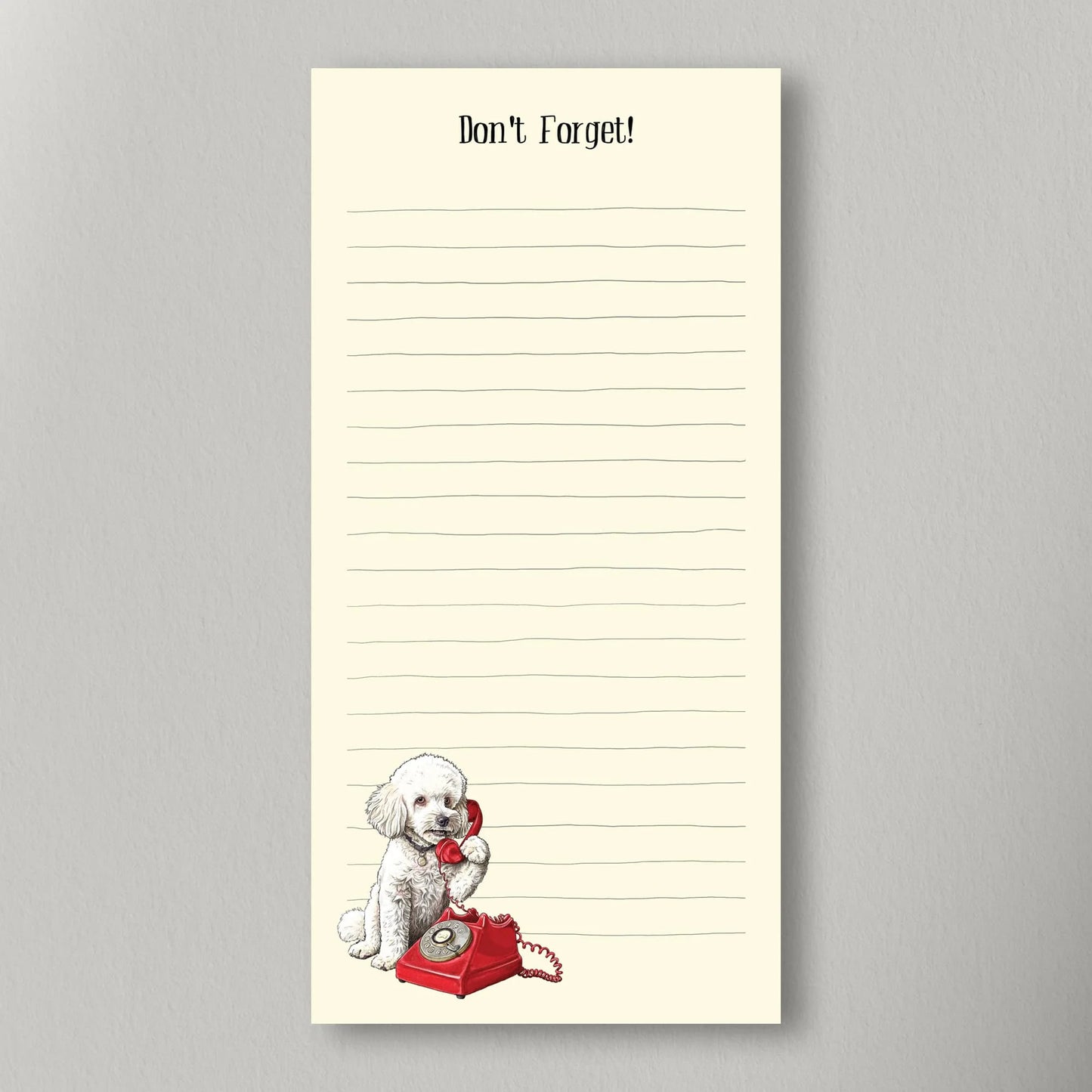 Don't forget Magnetic List Pad