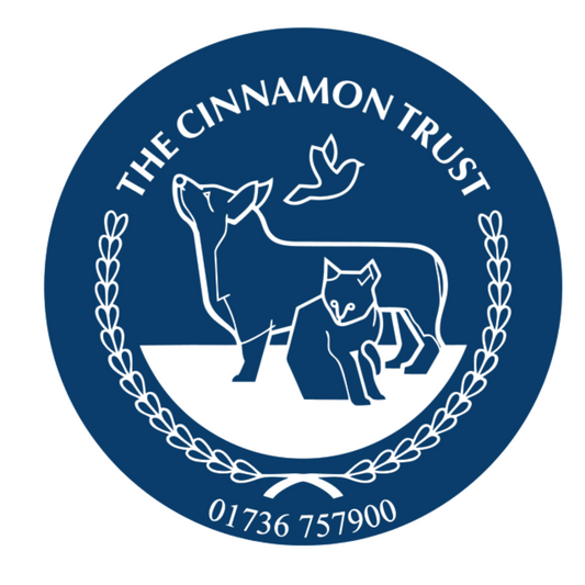 Cinnamon Trust Window Sticker