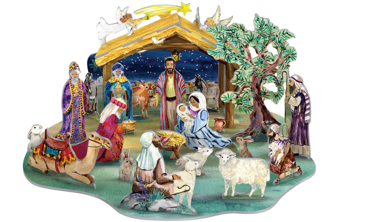 Pop & Slot Nativity Advent Calendar