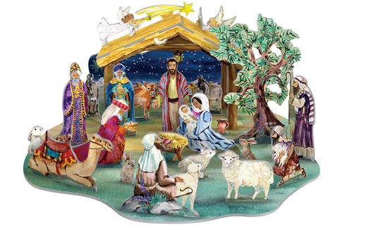 Pop & Slot Nativity Advent Calendar