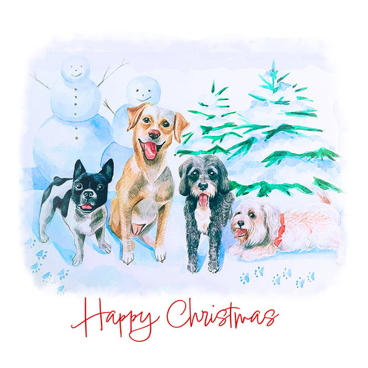 Snow Buddies Card Pack