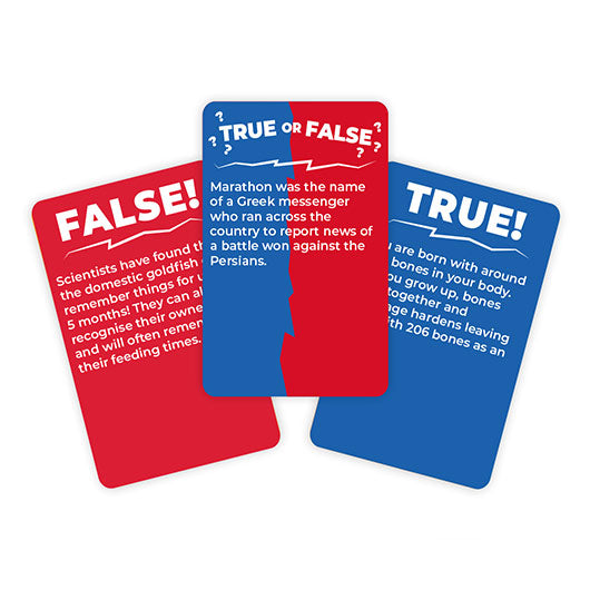 True of False Card Game