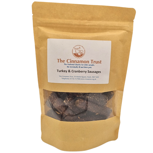 Cinnamon Trust Turkey & Cranberry Sausages
