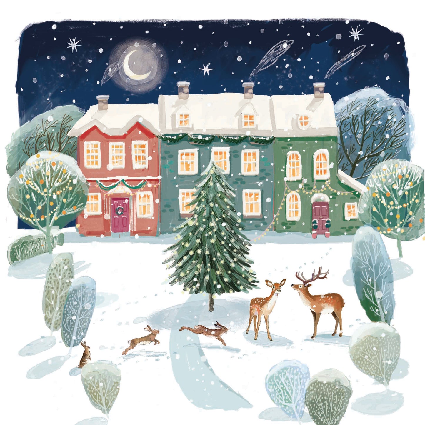 Winter Village Twin Pack