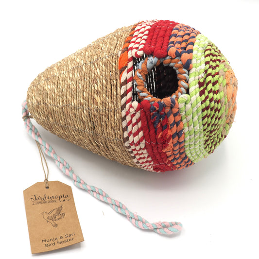Hand Woven Bird House