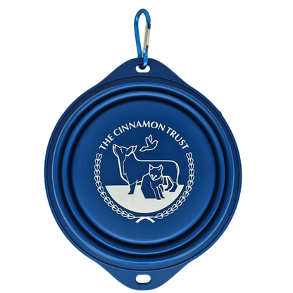 Cinnamon Trust Collapsible Dog Bowl