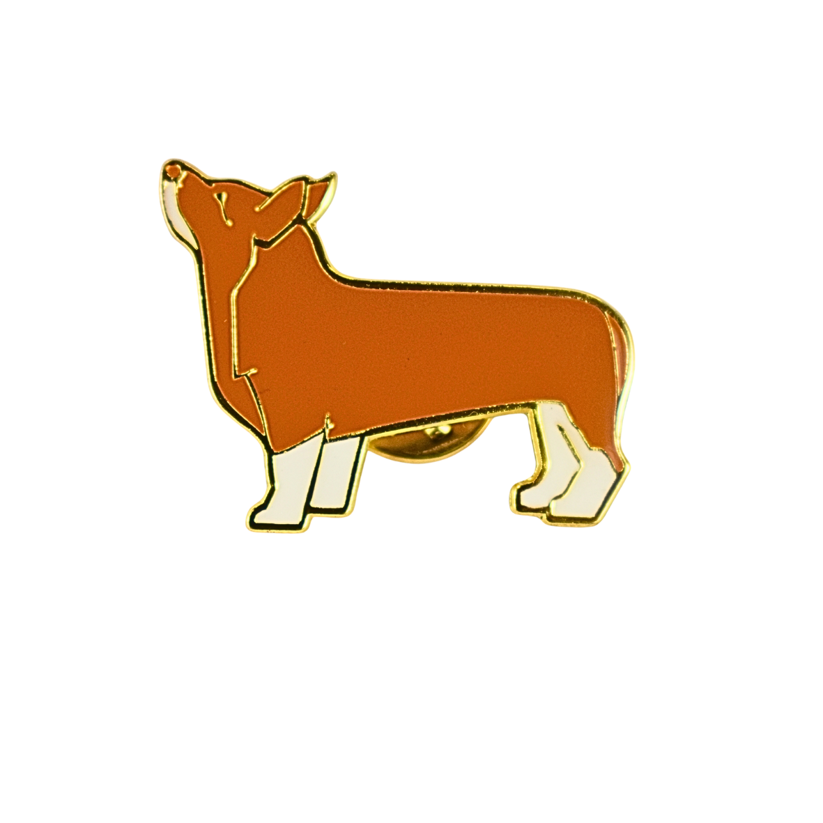 Cinnamon Trust Corgi Pin Badge