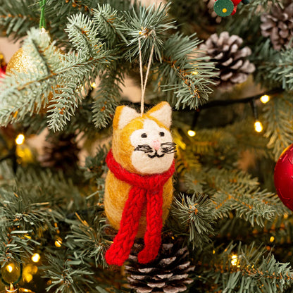 Ginger Cat Hanging Decoration