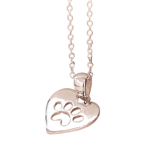 Silver Heart Shaped Pendent