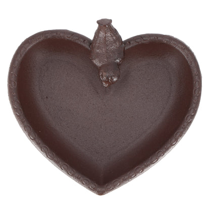 Heart Shaped Bird Bath