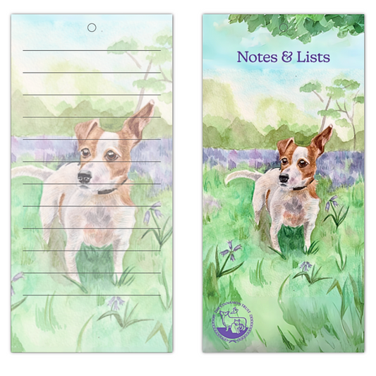 Cinnamon Trust Memo Pad Dog