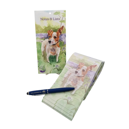 Cinnamon Trust Memo Pad Dog