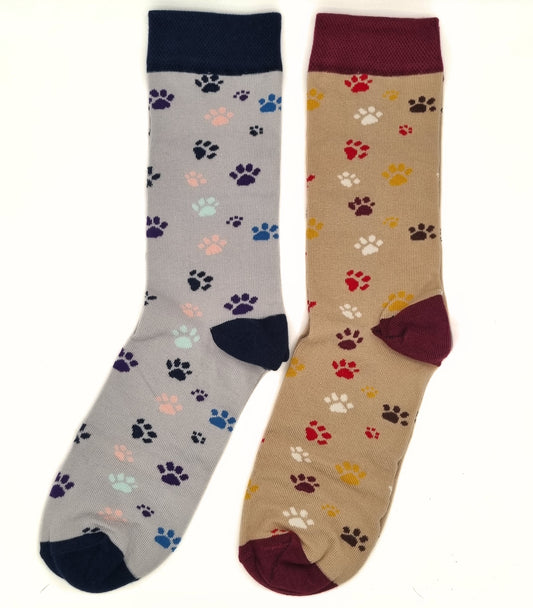 Cinnamon Trust Paw Print Sock