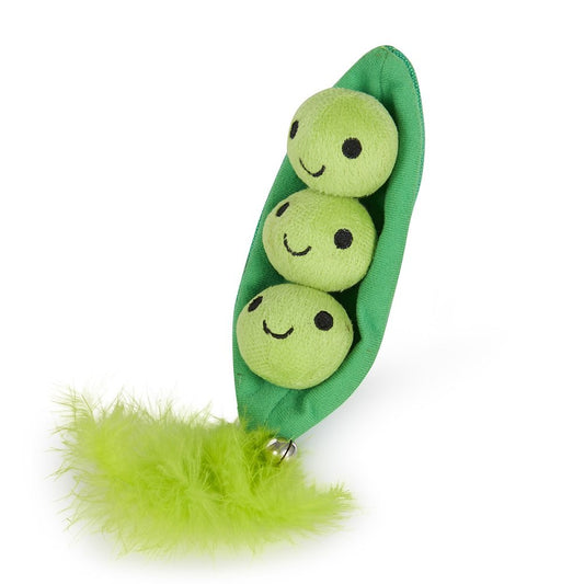 Peas In a Pod Plush Cat Toy