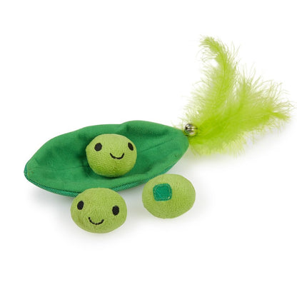 Peas In a Pod Plush Cat Toy