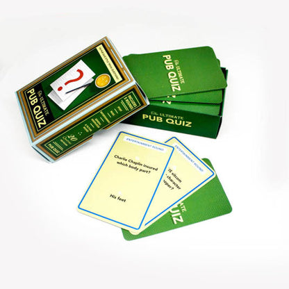 Pub Quiz Trivia Cards