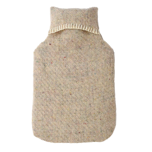Recycled Wool Hot Water Bottle Latte