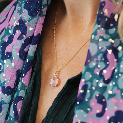 Rose Quartz Pendent