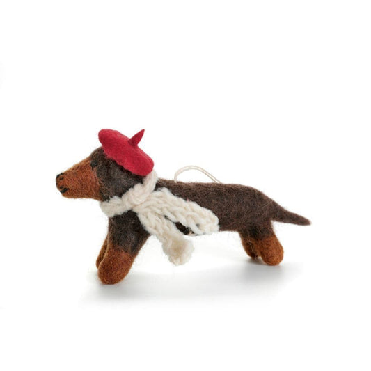 Sausage Dog Hanging Decoration
