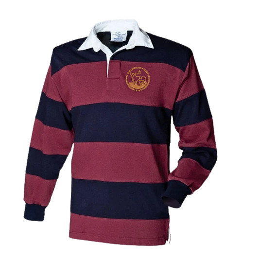 Cinnamon Trust Striped Rugby Shirt